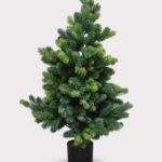 Artificial Holiday Greens Potted Princess Pine Tree - 48 inch