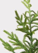 Detail view of planter detail from the Real Touch Norfolk Pine Branch - 36