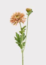 Terracotta Artificial Mum Wildflower - 28.25 inch