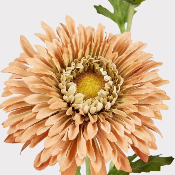 Close-up of craft detail close-up on this Terracotta Artificial Mum Wildflower - 28.25 inch