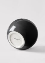The Afloral Small Round Ceramic Vase Round Ceramic Vase shown in full, highlighting vase silhouette