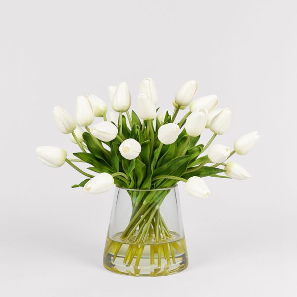 Faux Tulip Arrangement - 12 inch