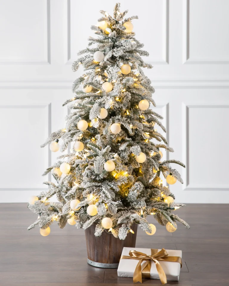 Snow Flurry Potted Tree
