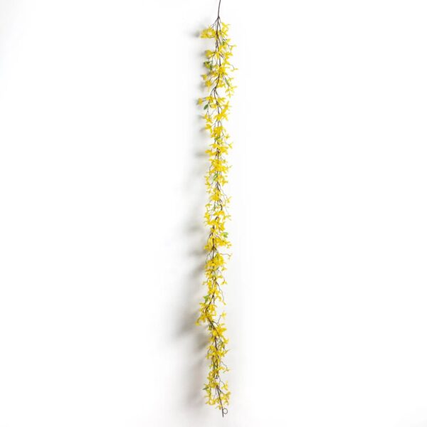 Yellow Forsythia Spring Floral Garland Table Runner - Multiple Lengths Available