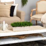 The 19' Eucalyptus Artificial Plant in Decorative Planter shown in full, highlighting branch layering