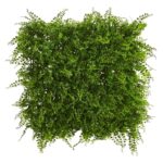 20' x 20' Lush Mediterranean Artificial Fern Wall Panel UV Resistant Indoor Outdoor Trellis, living