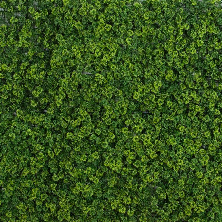 Close-up of craft detail close-up on this 20' x 20' UV Resistant Irish Green Meadow