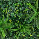 Close-up of craft detail close-up on this 20' x 40' UV Resistant Andean Cloud Forest