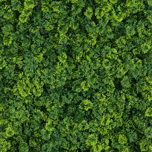 Close-up of craft detail close-up on this 20' x 40' UV Resistant Irish Green Meadow