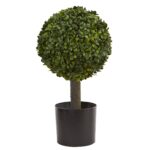 21' Boxwood Ball Topiary Artificial Tree