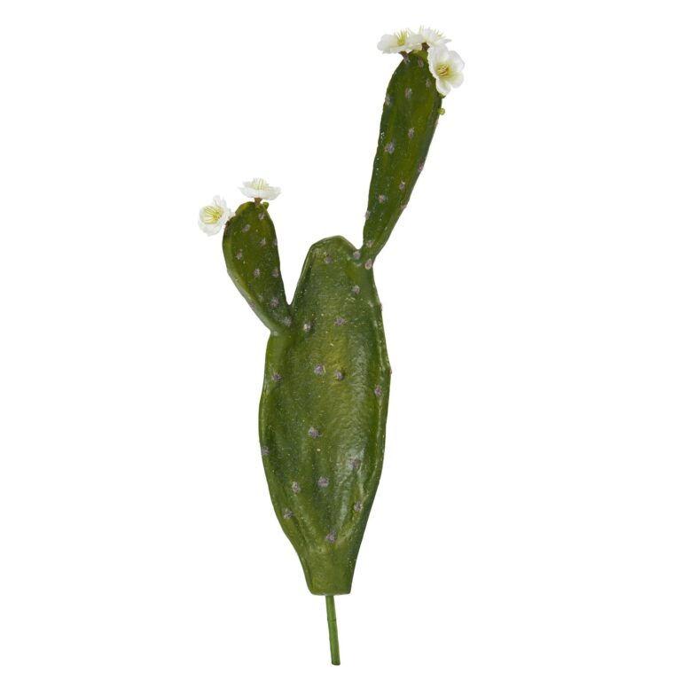 24' Flowering Cactus Artificial Plant Set of 4