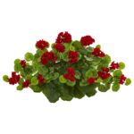24' Geranium Artificial Ledge Plant