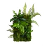 24' x 16' Mixed Foliage Artificial Living Wall