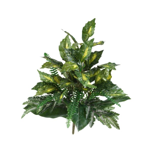 25' Mixed Greens Artificial Plant Set of 2