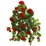 26' Geranium Artificial Plant Set of 2