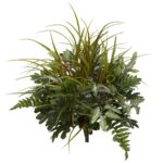 28' Mix Greens Artificial Plant Set of 2