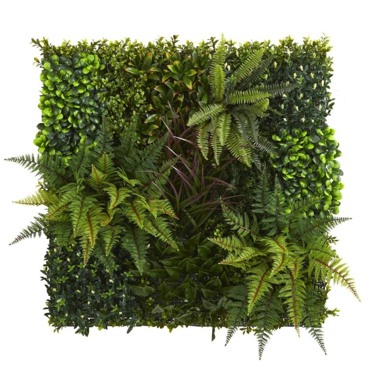 29' x 29' Artificial Living Wall UV Resistant Indoor Outdoor, living wall panel