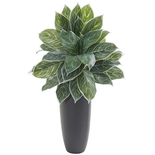 37' Aglonema Artificial Plant in Planter Real Touch