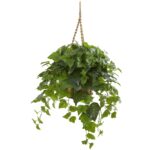 38' London Ivy Artificial Plant in Hanging Basket Real Touch