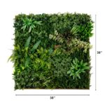 Close-up detail capturing material texture detail of the 38' x 38' UV Resistant Madagascar Forest