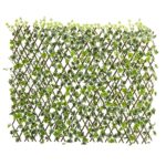 39' English Ivy Expandable Fence UV Resistant and Waterproof Trellis