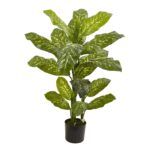 4' Dieffenbachia Plant Real Touch