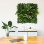 Alternate angle of the 40' x 40' UV Resistant Amazon Rainforest Artificial showing material texture
