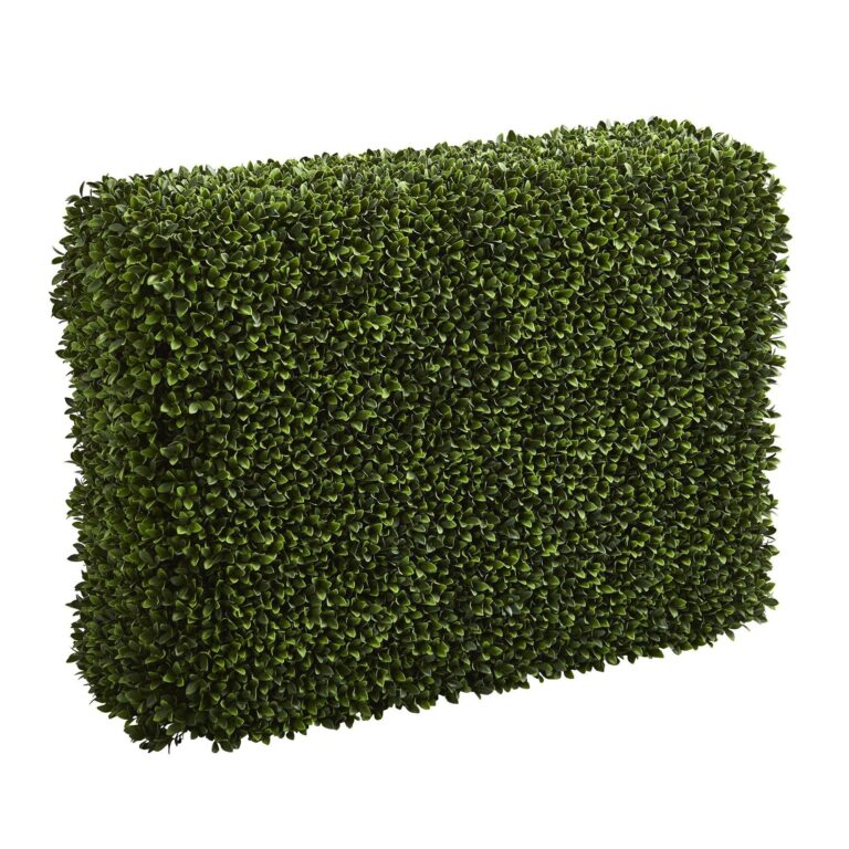 41' Boxwood Artificial Hedge indoor Outdoor, privacy screen