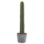 41' Cactus in Stone Planter Artificial Plant