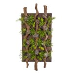 41' x 19' Mixed Succulent Artificial Living Wall, living wall panel