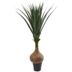 4.5' Yucca Artificial Plant artificial plant for home decor