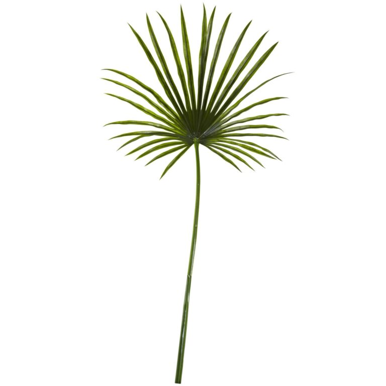 50 inch Fan Palm Spray Artificial Plant Set of 2