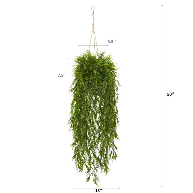 Close-up of leaf foliage texture on this 50' Mini Bamboo Artificial Plant Bamboo Artificial Plant