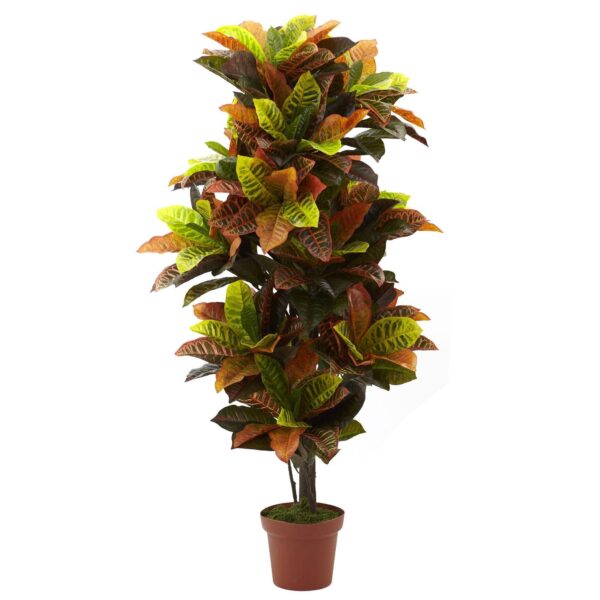 56' Croton Plant Real Touch