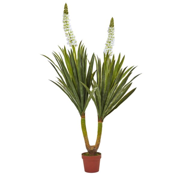 57' Flowering Yucca Plant artificial plant for home decor