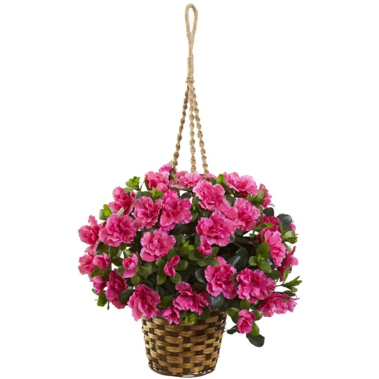 Azalea Hanging Basket hanging basket for home decor