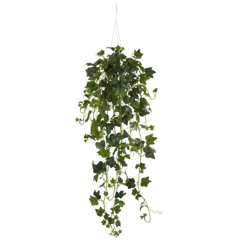 Artificial English Ivy Hanging Basket