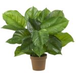Large Leaf Philodendron Silk Plant Real Touch