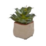 The Mixed Succulent Artificial Plant Set of 4 shown in full, highlighting branch layering