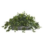 Puff Ivy Artificial Plant in Stone Planter